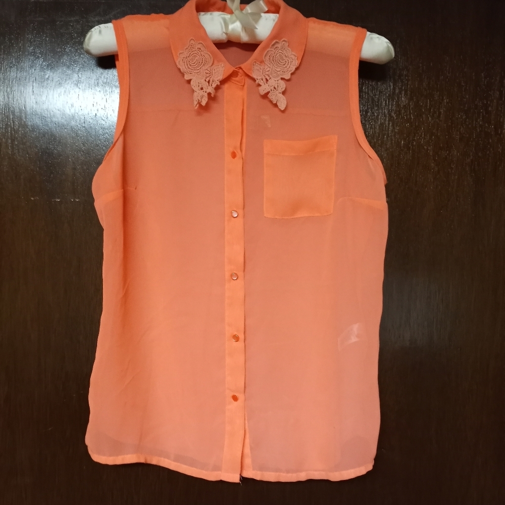 Princess Vera Wang Sleeveless Blouse